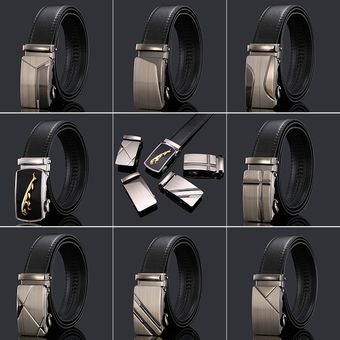 Cinturón De Jeans Cinturón De Hebilla Automático Para De 