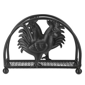 Servilletero con diseño de gallo