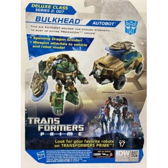 Hasbro Transformers Prime Beast Hunters Bulkhead Deluxe Class Figura 