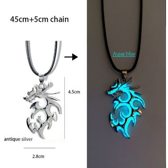 Luminous Glowing Arrow Pendant Necklace Knight Spear Necklace Glow In The Dark Pike Necklace for Wo 