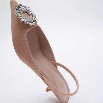 Za nuevos zapatos de verano rosa rosa zapatos de boda sandalias 