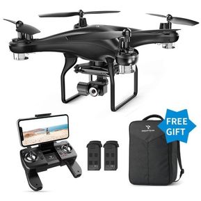 Drone Wifi Gps Sp600 Gimbal 2k Sígueme + Maleta 2 Baterías