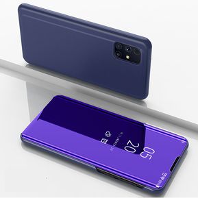 Funda De Chapado Espejo Para Samsung Galaxy M31s-Violeta