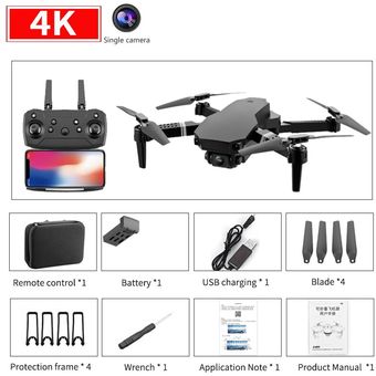 p Dron plegable con cámara Dual 4K cuadricóptero con WiFi S70 novedad de 1080 VS E88E520 FPV transmisión en tiempo Real 