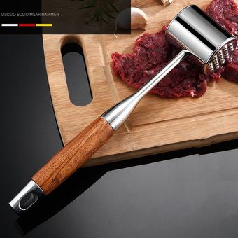 Gadgets de cocina Multifunción Acero inoxidable Suelto Carne Hammer Rosewood 