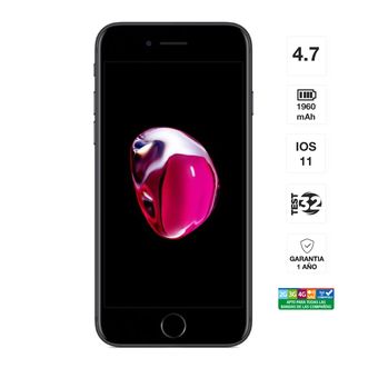 iPhone 7 32GB - SemiNuevo- Black Matte