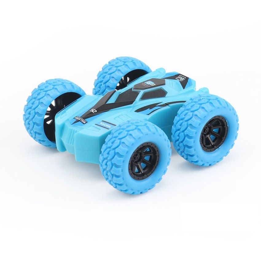 Niños inercia Tronco de doble cara resistente a los camiones que caen 360 juguetes cúpales