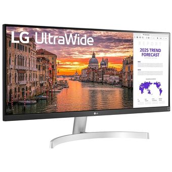 Monitor LG Ips De 29 Full HD Altavoces 75Hz HDMI 29WN600- Blanco