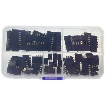 90pcs 2.54mm para Arduino Stackable Shield Hembra Pin Header Kit Surti 