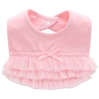 #StyleF Pink Baberos de bebé bonitos triangulares de algo 