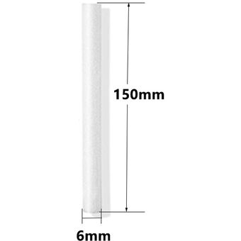 difusor de Aroma 6mm x 150mm filtro de humidificador XYX generador de niebla 10 Uds Esponja de algodón de repuesto para humidificador Usb 
