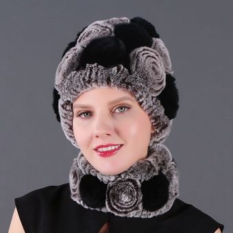 Sombrero De Paja De Piel De Mujer Invierno De Mujer Sombrero 