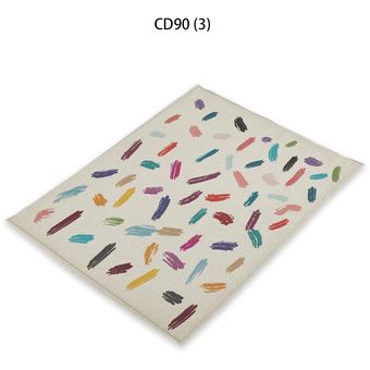 Tapete de estilo abstracto con dibujos animados decoración moderna de tazas servilletas manteles de mesa toalla de té 32x42cm 