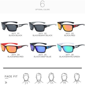 Dubery Gafas De Sol Polarizadas Para Hombre Lentes De Seguridad sunglasses 