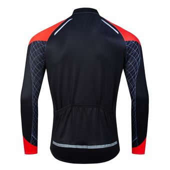 ropa reflectante de manga larga para ciclismo de montaña #Blue Jersey térmico de lana para ciclismo para mujer 