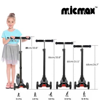 Monopatin Scooter para niño con luces led modelo 2021 