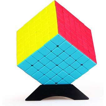 Rompecabezas Juguetes & para para Principiantes y Pro y Niños y Adulto Cubo Mágico 6x6x6 TOYESS Cubo de Velocidad 6x6 Speed Cube Negro 