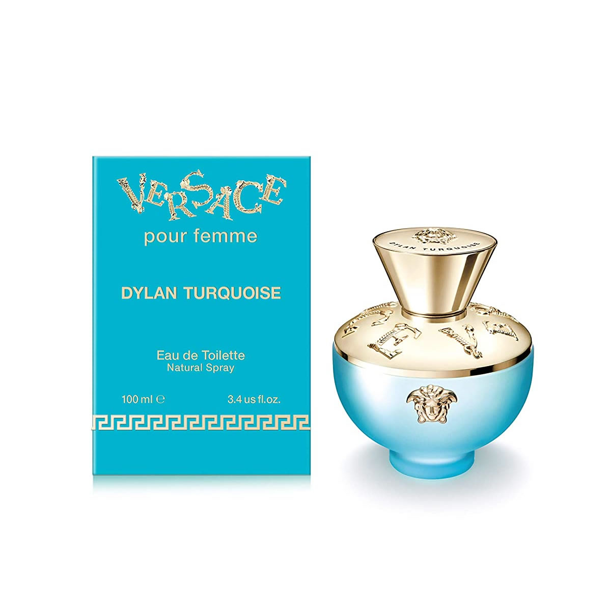 Perfume Dylan Turquoise De Versace Eau De Toilette 100 Ml