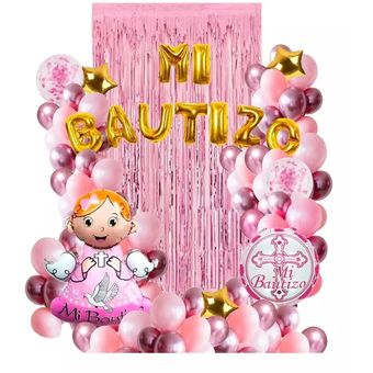 Bouquet de globos Mi Bautizo