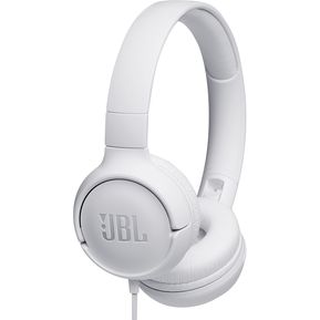 Audífonos Jbl Tune 500 Con Micrófono Cableado Original Blanco