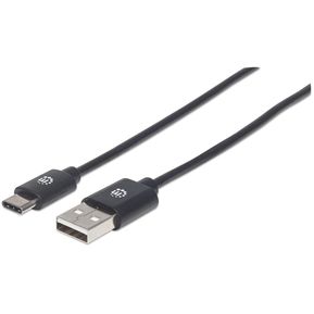 Manhattan 354929 cable USB 2 m USB 20 USB A USB C Negro