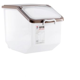 Topsky Rice Contenedor de almacenamiento Comida de cocina Barril de ar 