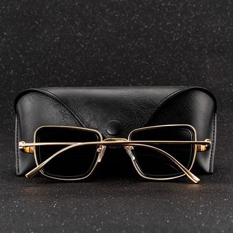 Gafas De Sol Cuadradas De Metal Para Hombre Y Mujer Anteojos De sunglasses 