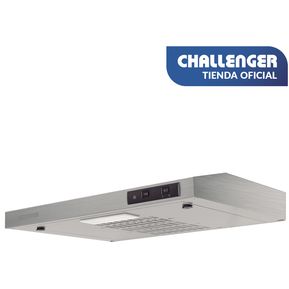 Campana Isla en acero / cristal Challenger 90 cm 3 velocidades - Challenger