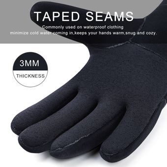 Guantes de neopreno para buceo para buceo 3mm térmicos flexibles 