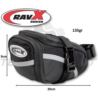 Bolso Porta Herramienta Ravx Bicicleta Ciclismo Ruta Montaña 