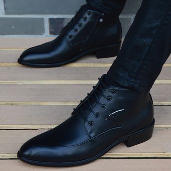 botines formales para hombre