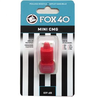 Silbato Fox 40 MINI CMG con cordon varios colores - Tienda Deportiva %