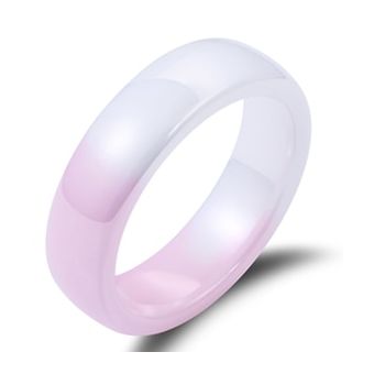 Anillo De Cerámica En Blanco Y Negro De 3 Mm Superficie De Anillo De Cerámica En Blanco Y Negro De 3 Mm Superficie De