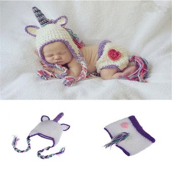 Bebé sombrero de accesorios de fotografía recién nacido niñas gorro tejido Crochet gorro oso traje para foto accesorios sombreros 0 6M 