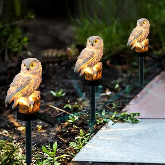 Luz de noche LED con forma de pájaro para jardín,Patio,jardín,impermea 
