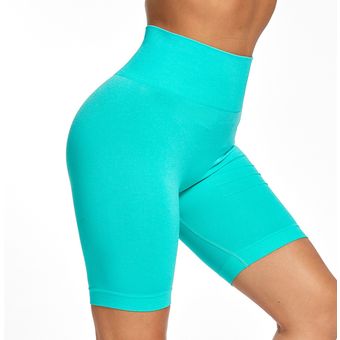 #gray Pantalones cortos deportivos sin costuras para mujer,mallas cortas de cintura alta para entrenamiento,carrera,Yoga,gimnasio,ciclismo,Verano 