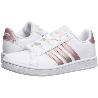 adidas franjas rosas