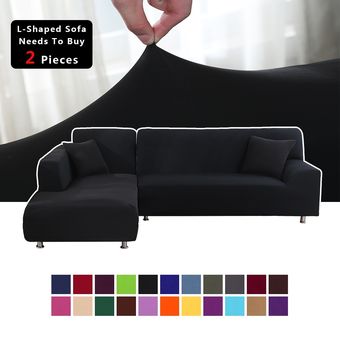 Funda completa para sofá elástica,funda completa para sofá en forma de L,funda completa para sofá #9 
