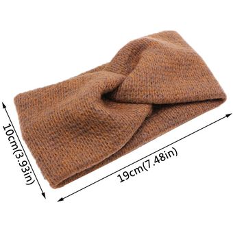 Diadema con nudo para niños,venda del pelo tejida caliente 