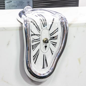 Novela surrealista de fusión distorsionada relojes de pared surrealista Salvador Dalí Estilo 