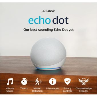 Alexa  Echo Dot 5ta Generación Blanco