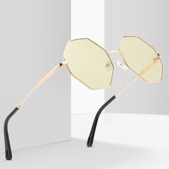 Gafas retro polígonos gafas de sol para mujeres diseño demujer 