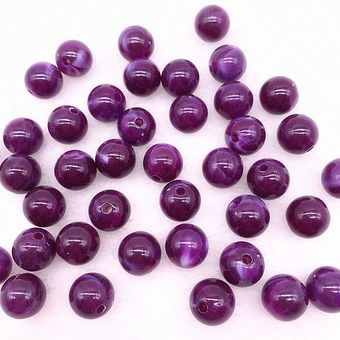 Nuevas Perlas Acrílicas De 8-14 Mm A Granel Utilizadas Para 