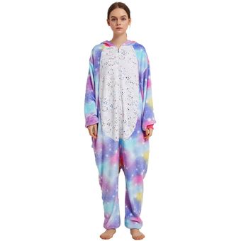 Nueva marca púrpura Unicornio Todo en Uno Pijamas Talla Grande 14 