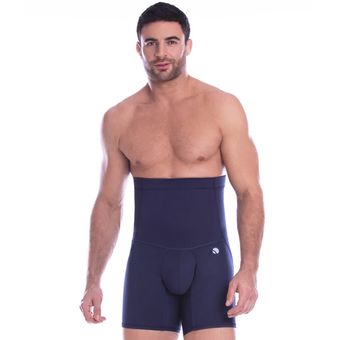 Boxer con control y realce Ref 15092 Azul