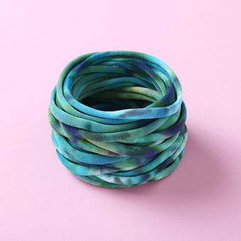 10 unidslote fino suave de Nylon diademas de bebé diadema para los niños cintas lisas para el pelo bebé accesorios para el cabello para chicas 