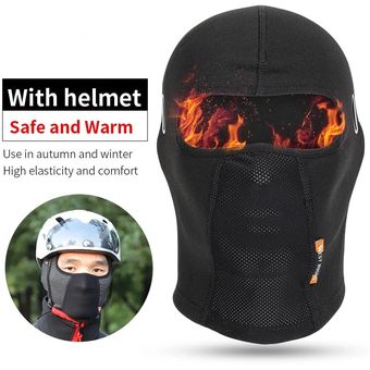 casco de invierno con forro interior para correr gorros deportivos cálidos a prueba de viento 