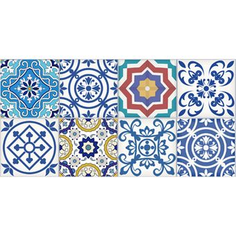 Wall 5M PVC Etiqueta baño de agua auto-adhesivo del papel pintado de la cocina Azulejos pegatinas para las paredes de la etiqueta decoración del hogar DIY Pegatina de azulejos-002 