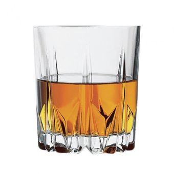 Set de 6 Vasos de Whiskey de Vidrio Elegante