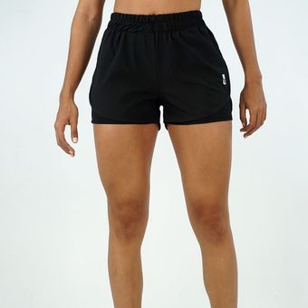 Short Licra Interna Negra Para Mujer